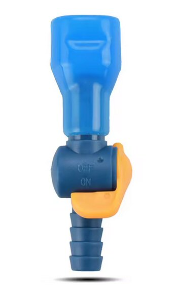 blue straight bite valve